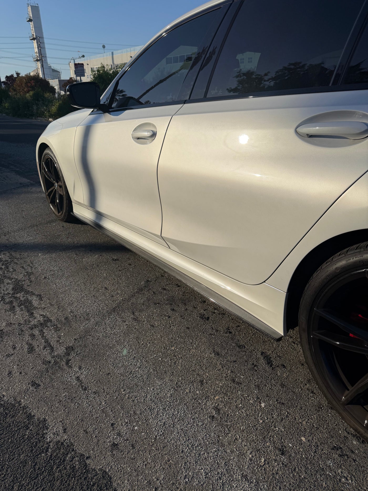 CMST Style Carbon Fiber Side Skirts - BMW G20 3 Series
