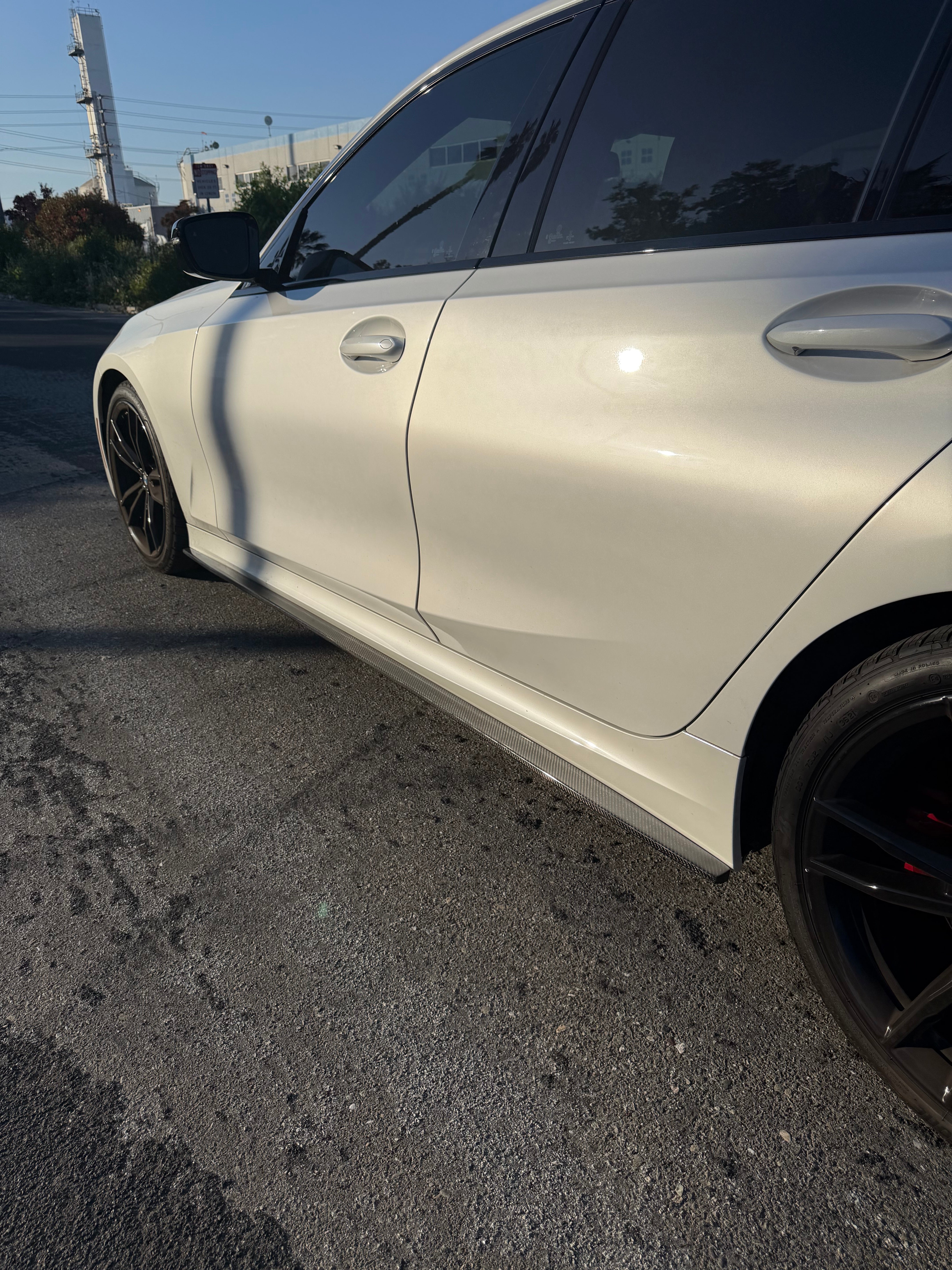 CMST Style Carbon Fiber Side Skirts - BMW G20 3 Series