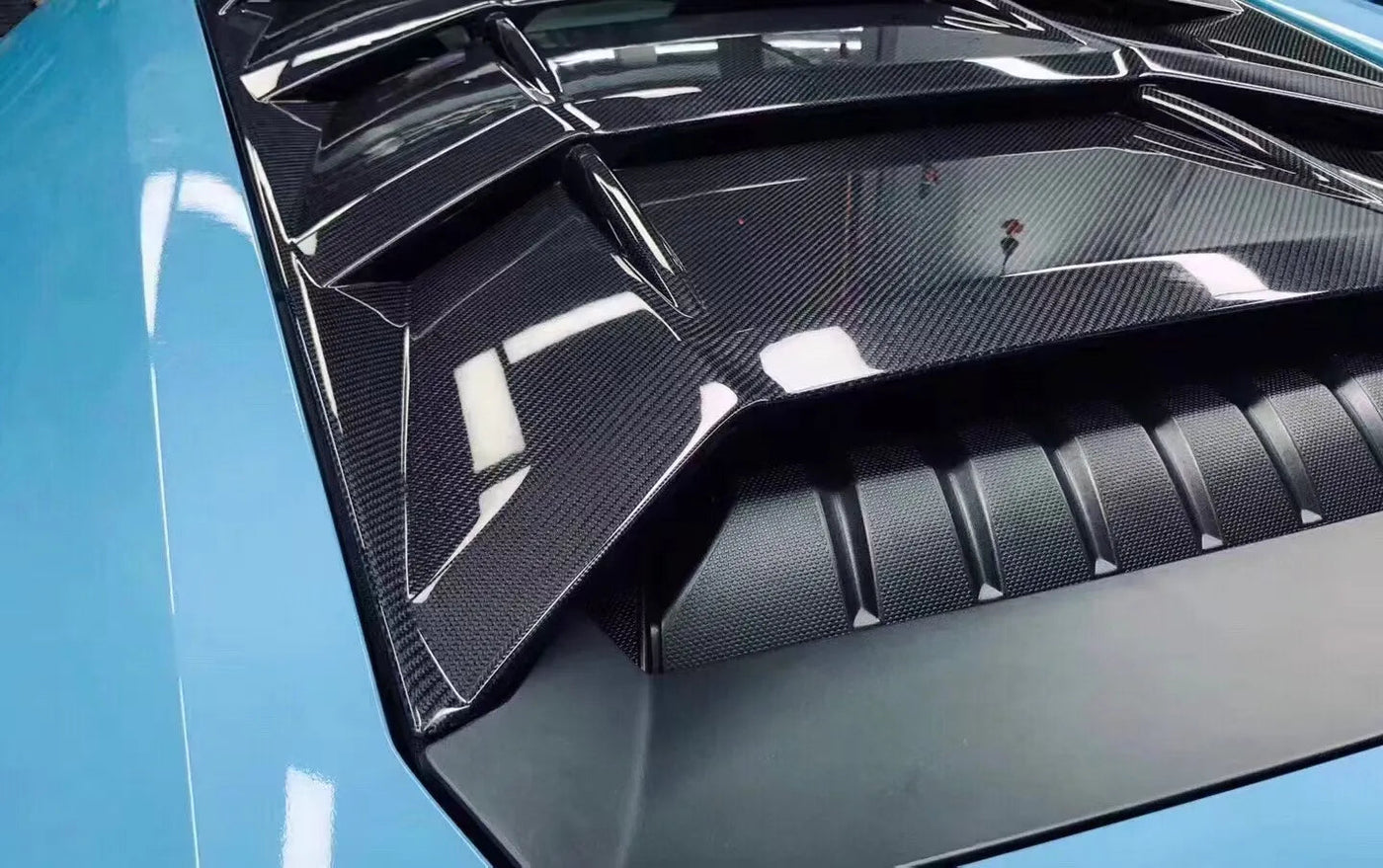 Carbon Fiber Engine Cover - Lamborghini Huracan LP580 LP610 LP640