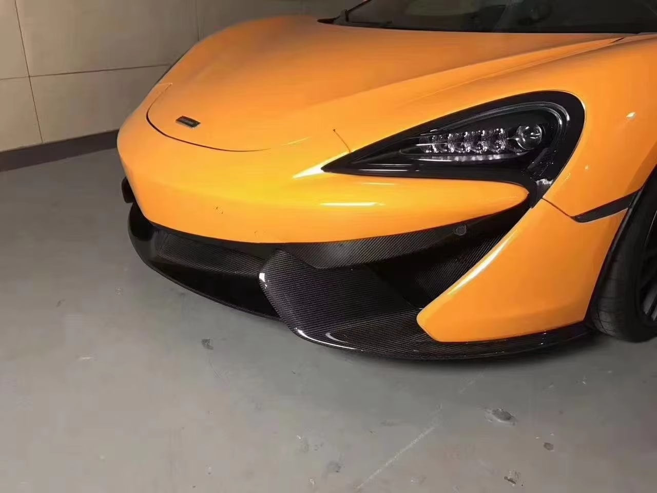 Carbon Fiber Full Front Lip kit - McLaren 540c 570s