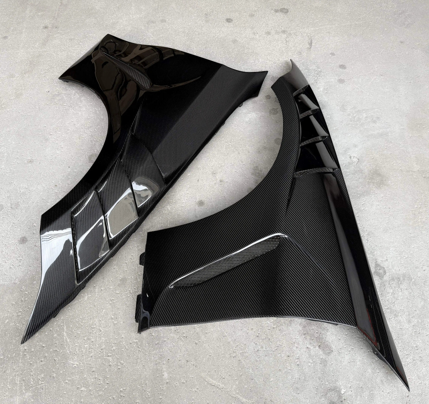 Carbon Fiber Vented Front Fenders- BMW 3 Series 330i M340i G20 G21