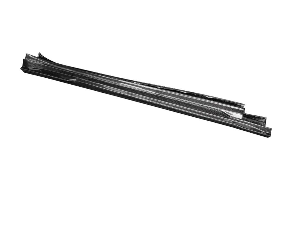 Carbon Fiber M Style Side Skirts - Porsche Taycan