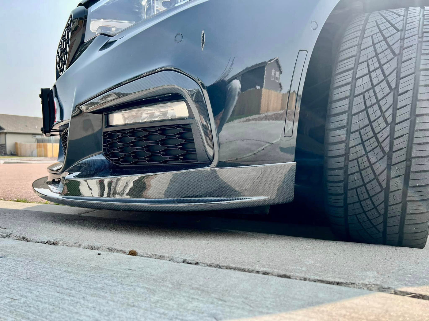 DTM Style Carbon Fiber Front Lip - BMW G30