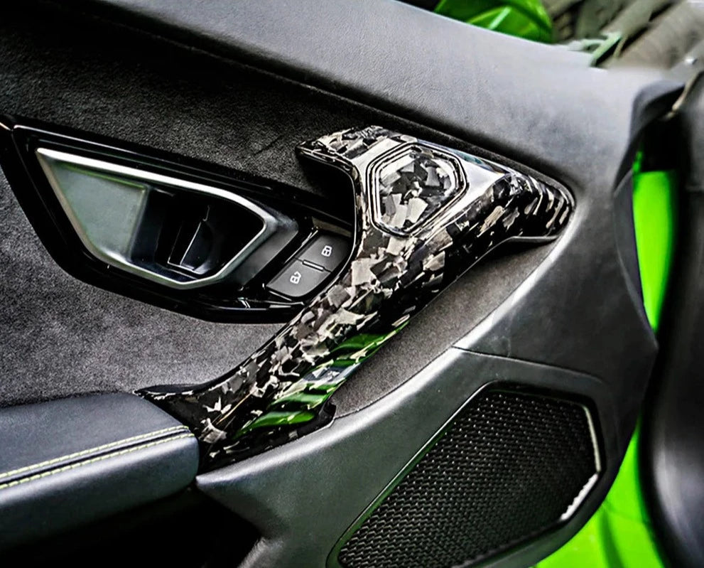 Dry Carbon Fiber Door Handel Cover - Lamborghini Huracan
