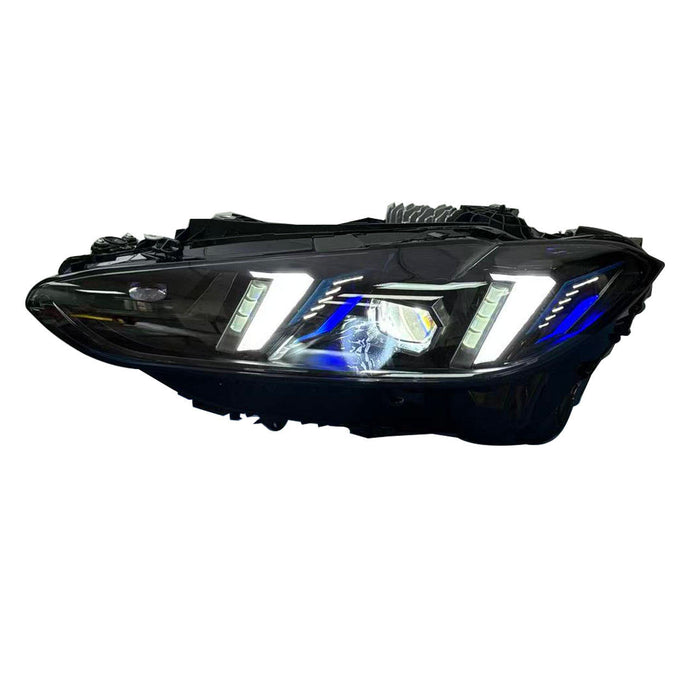 Facelift Snake Eyes yellow/ white switchable DRL Headlight Upgrade - G8X G80 M3 G82 M4 / G22 & G26 4 Series