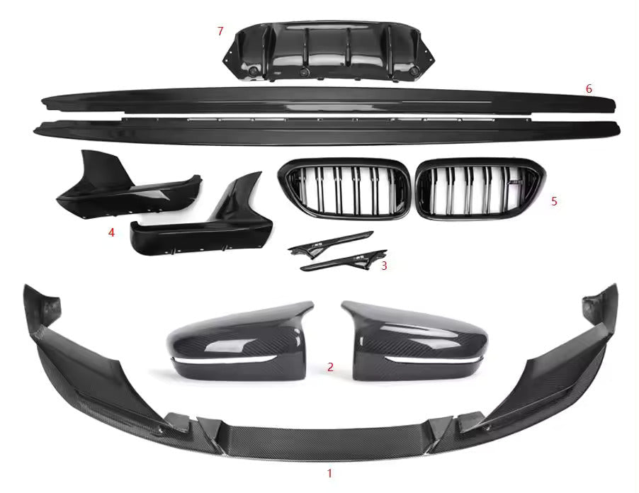 Full Carbon Aero Body Kit - BMW F90 M5 Pre LCI