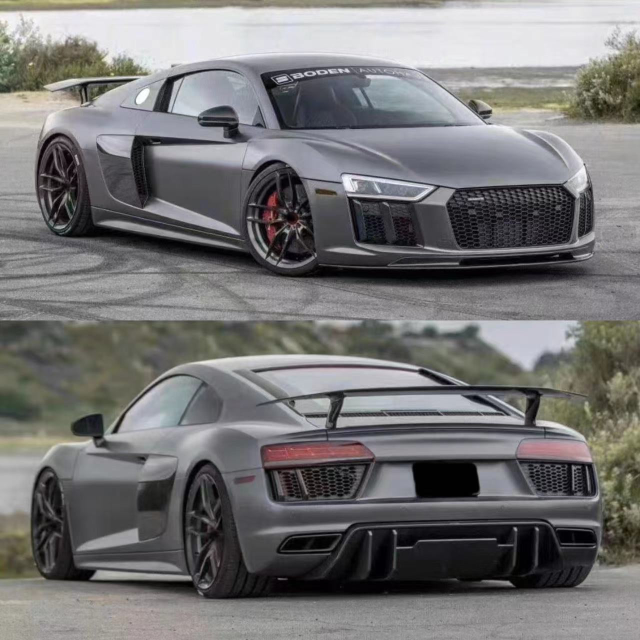Full Carbon Fiber V-Style R8 Aero Kit - Audi R8 2017-2019