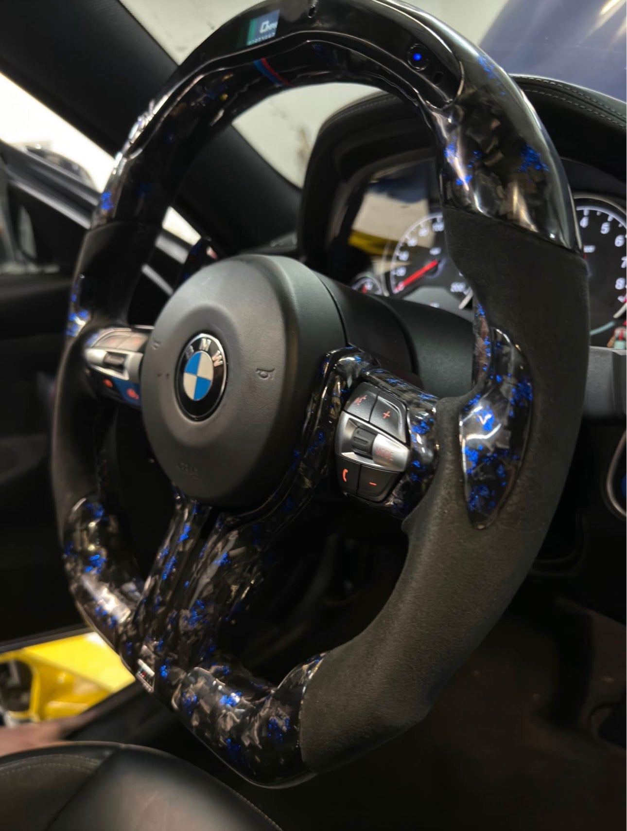Full Custom Carbon Fiber Steering Wheel - BMW F Chassis