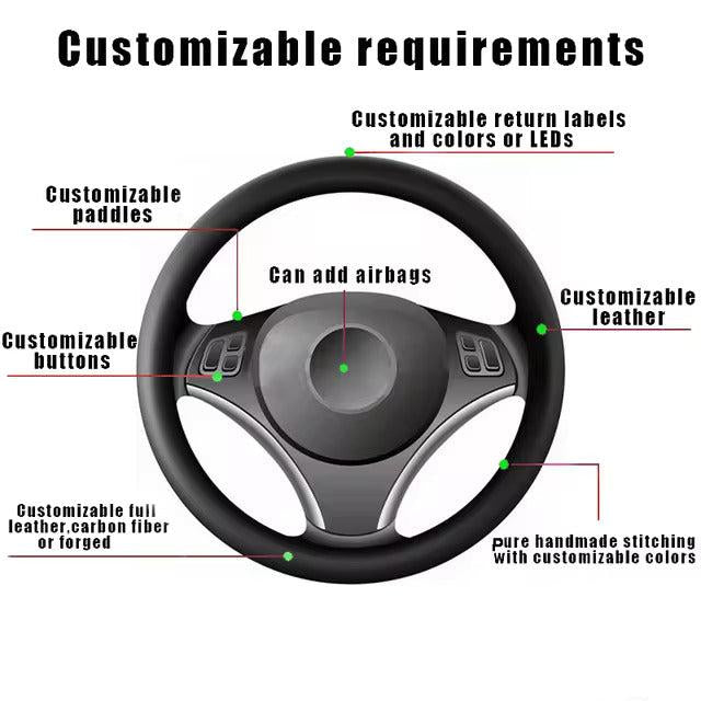 Full Custom Steering Wheel - BMW E Chassis