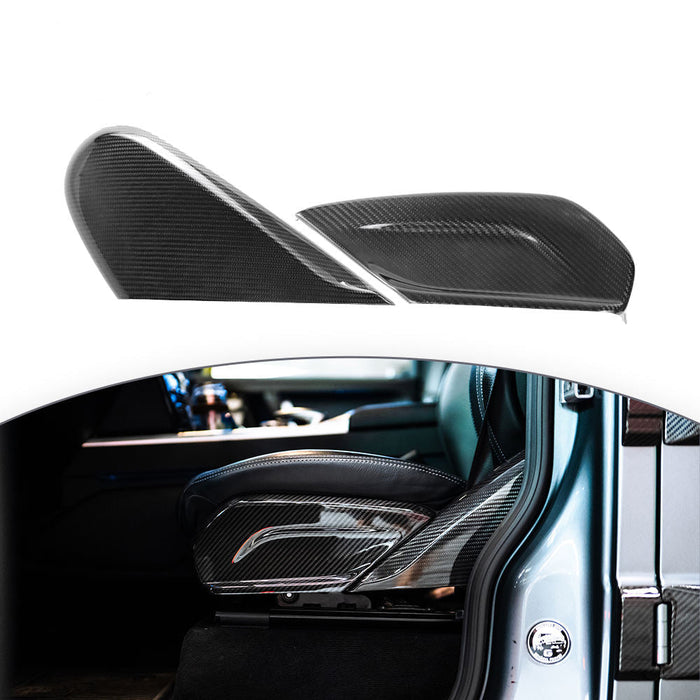 G Class W465 W464 W463A Seat Side Trim Panel 4 Pieces Black 2019+
