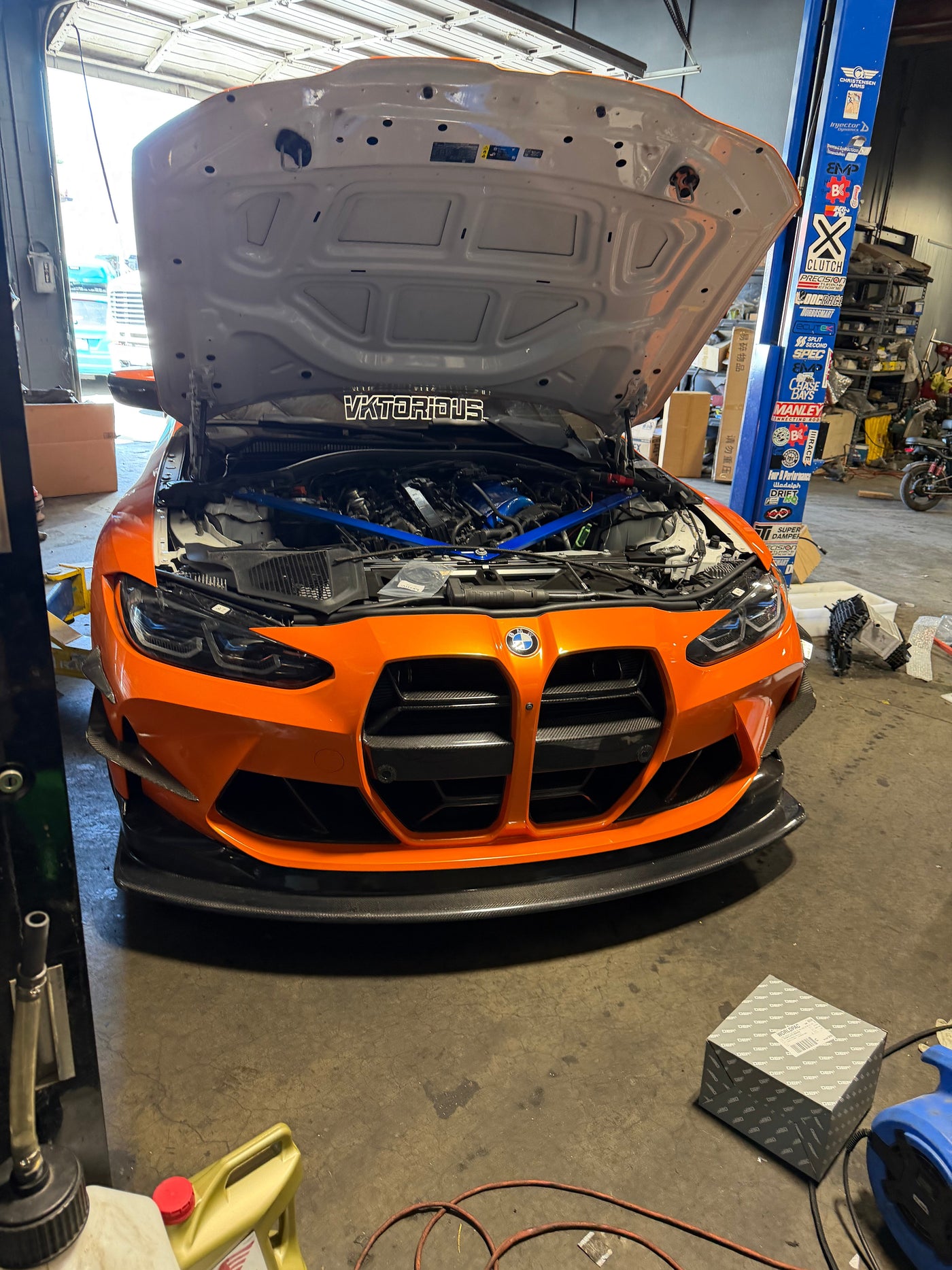 GT4 Carbon Fiber Front Lip - BMW G80 & G81 / G82 & G83 M4