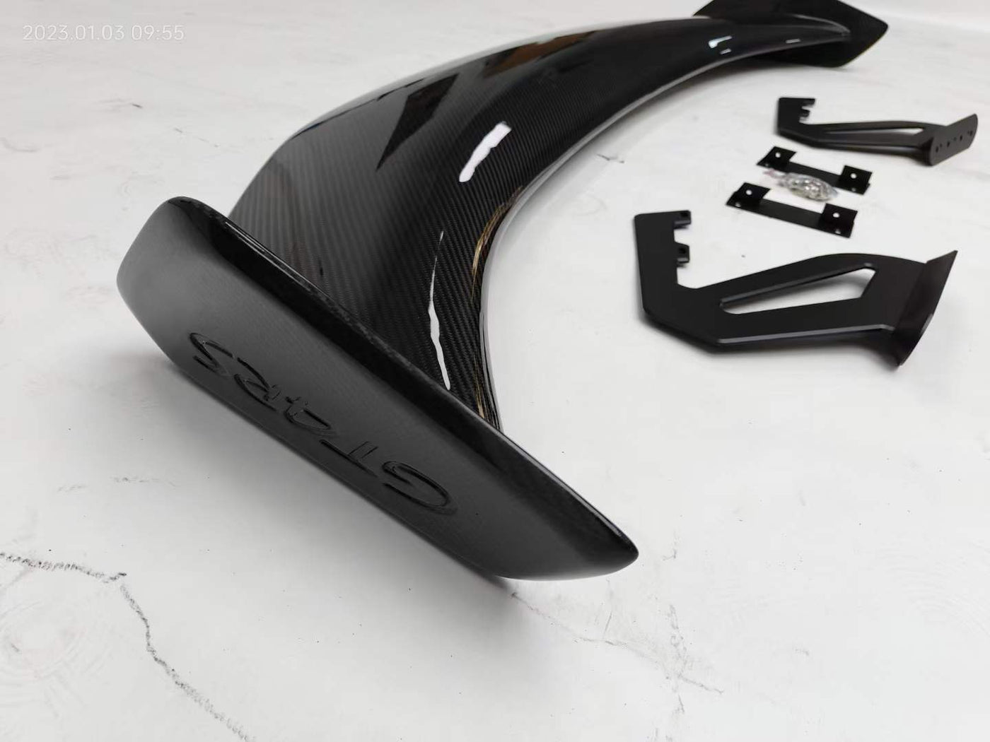 GT4RS Style Carbon Fiber Rear Spoiler Wing - Porsche 718 (981 & 987) Boxter / Cayman