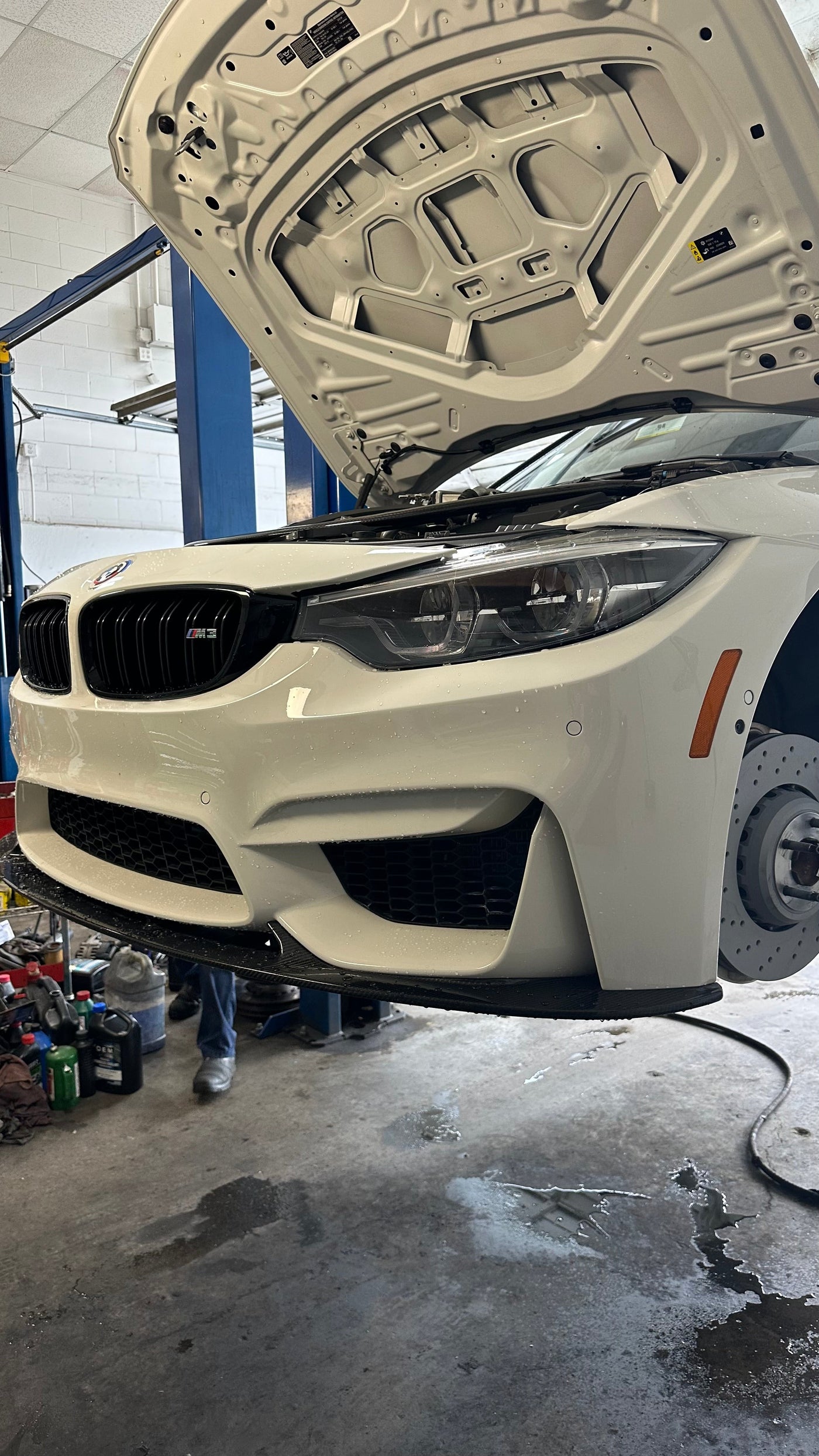 GT4 Style Carbon Fiber Front Lip - BMW F80 M3 & F82 / F83 M4