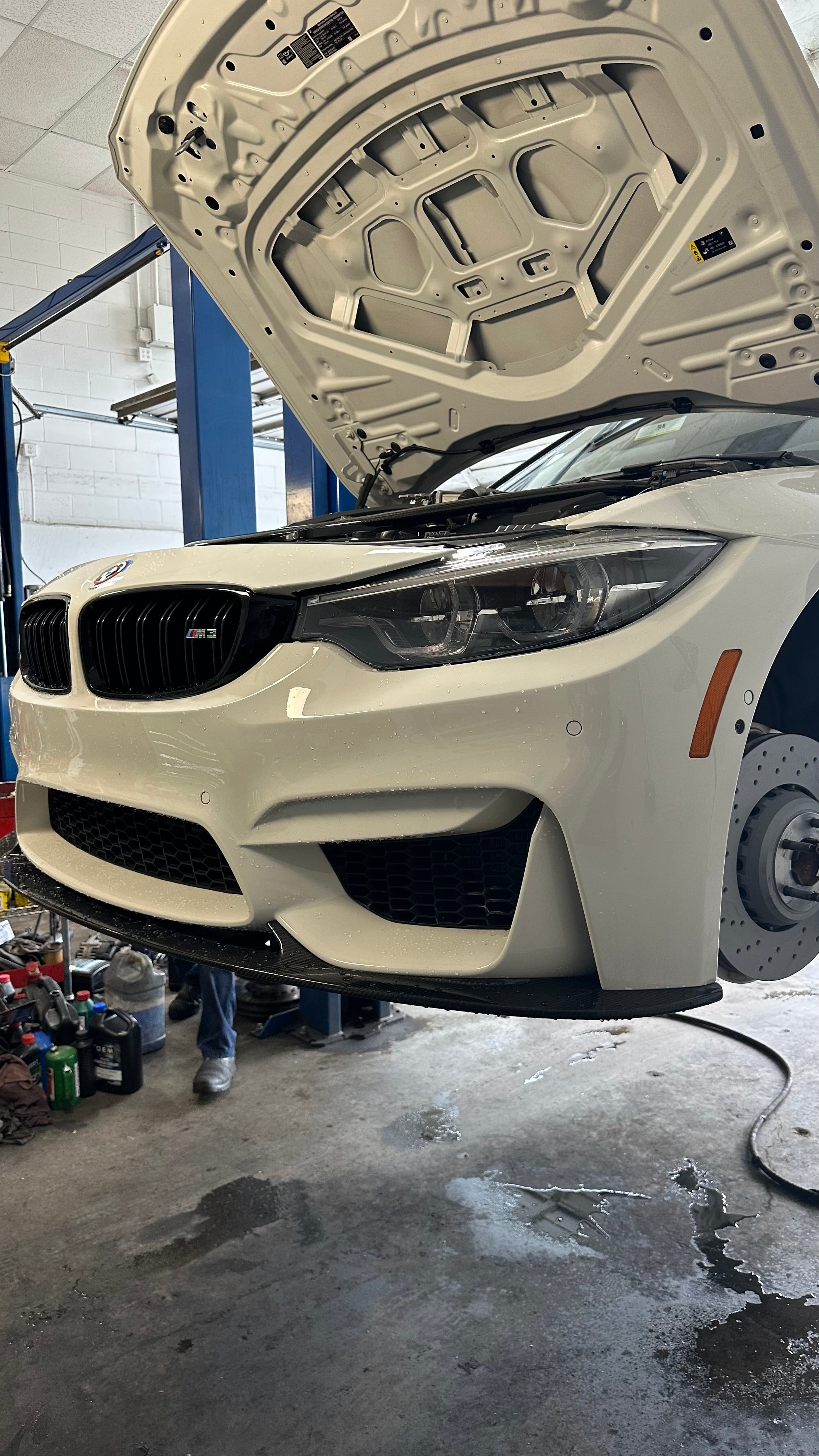 GT4 Style Carbon Fiber Front Lip - BMW F80 M3 & F82 / F83 M4