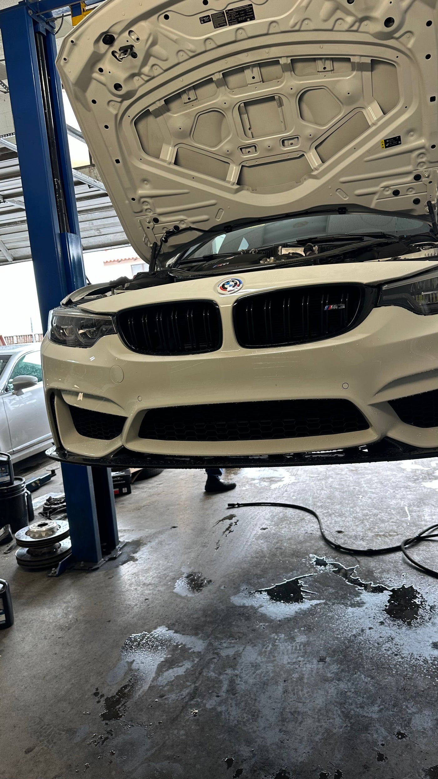 GT4 Style Carbon Fiber Front Lip - BMW F80 M3 & F82 / F83 M4