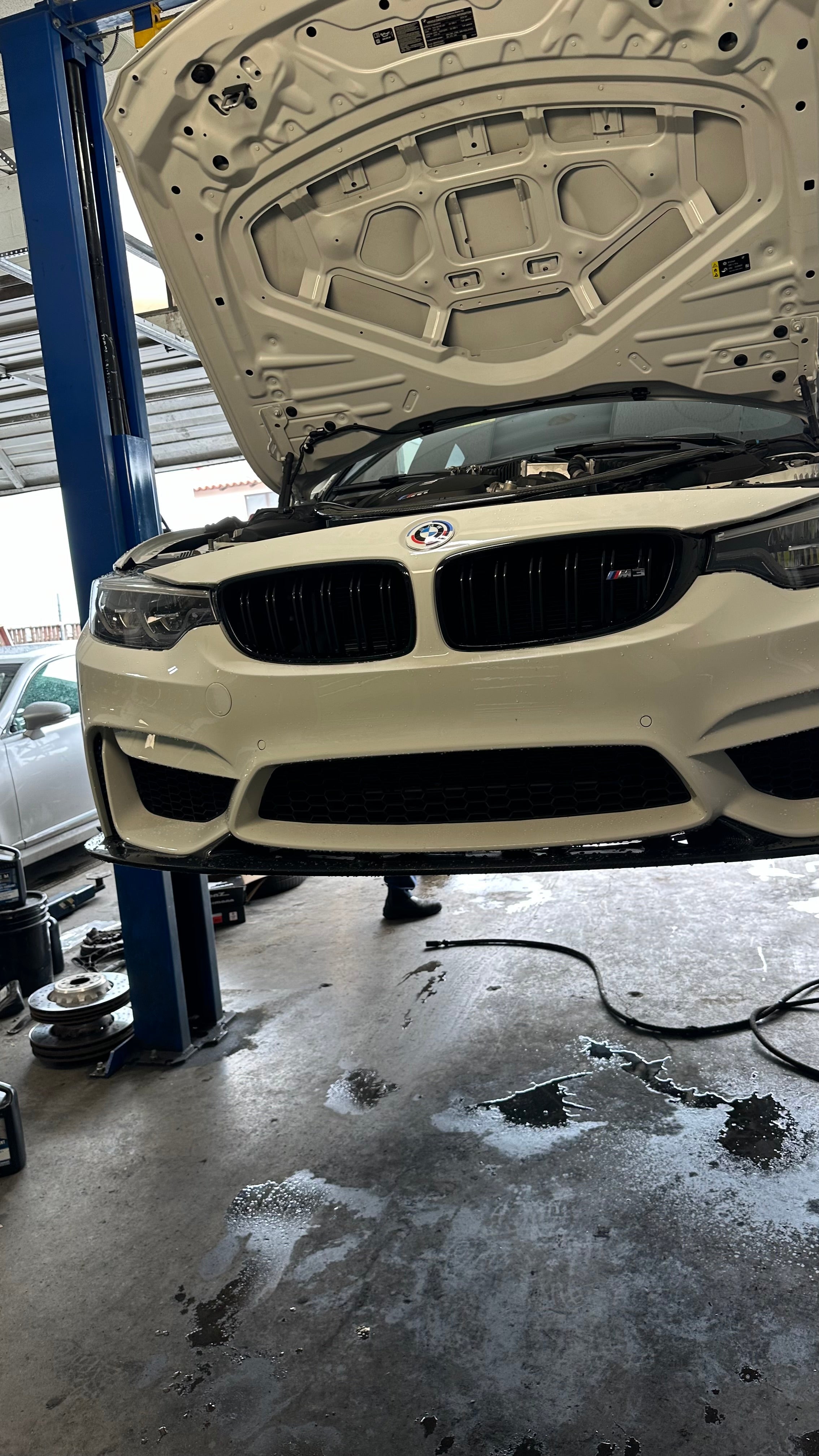 GT4 Style Carbon Fiber Front Lip - BMW F80 M3 & F82 / F83 M4