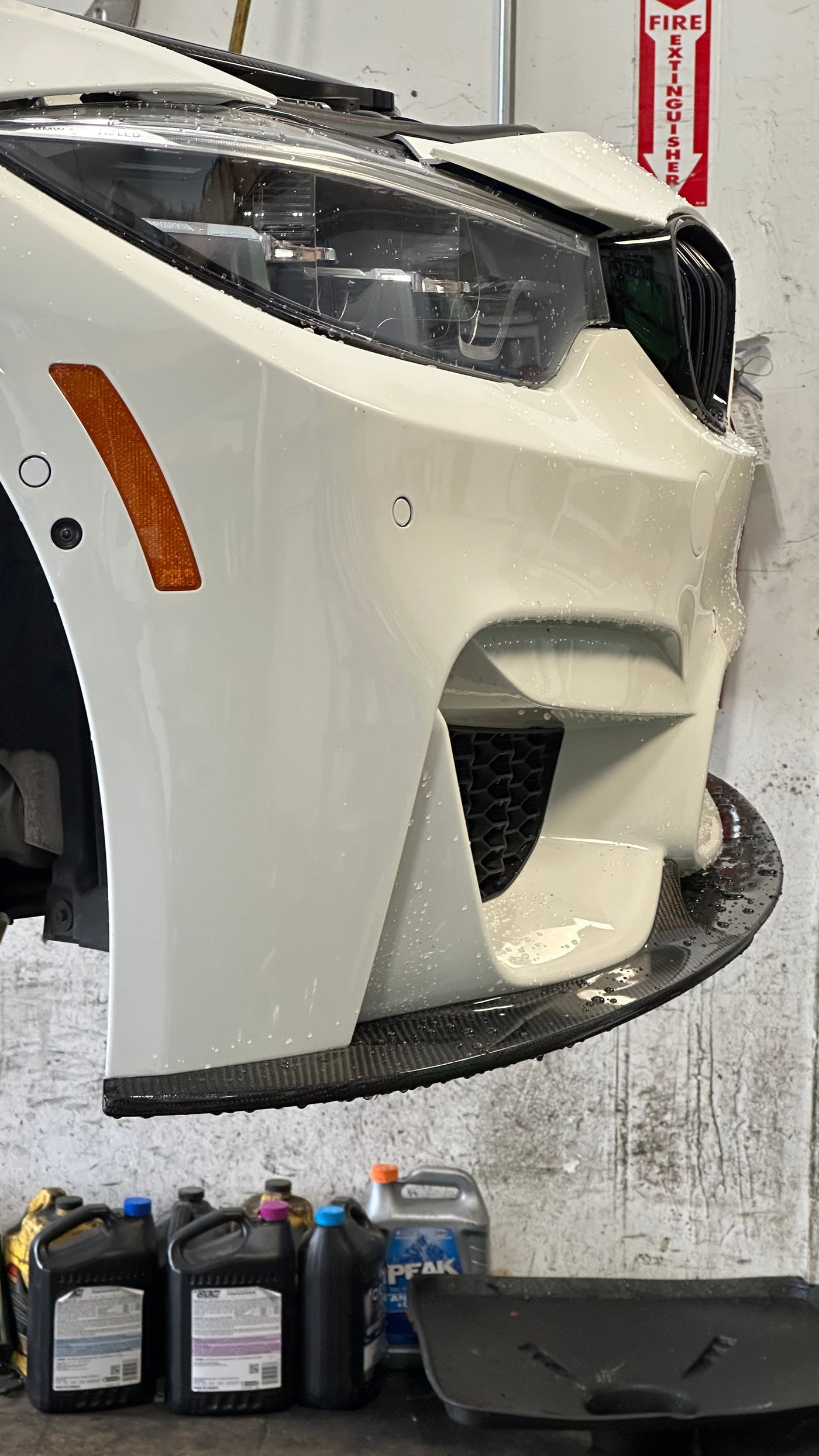 GT4 Style Carbon Fiber Front Lip - BMW F80 M3 & F82 / F83 M4