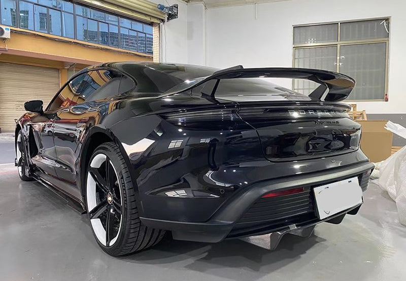 GT Carbon Fiber Rear Trunk Wing - Porsche Taycan