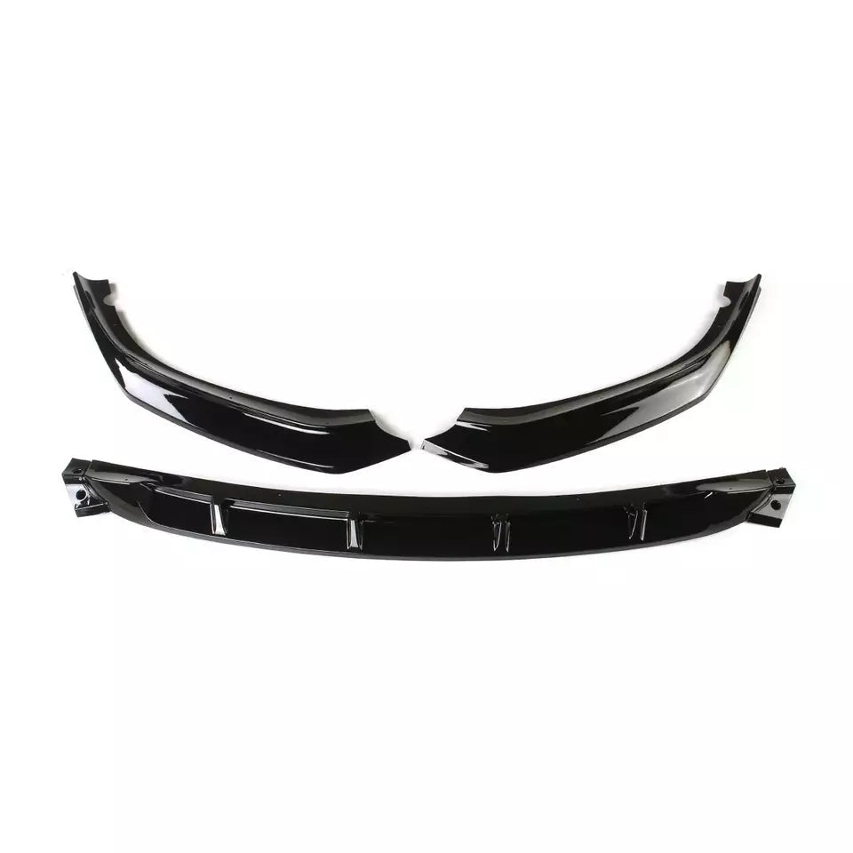 GT Style Gloss Black Front Lip - BMW 5 Series G30 G31 G38 M Sport