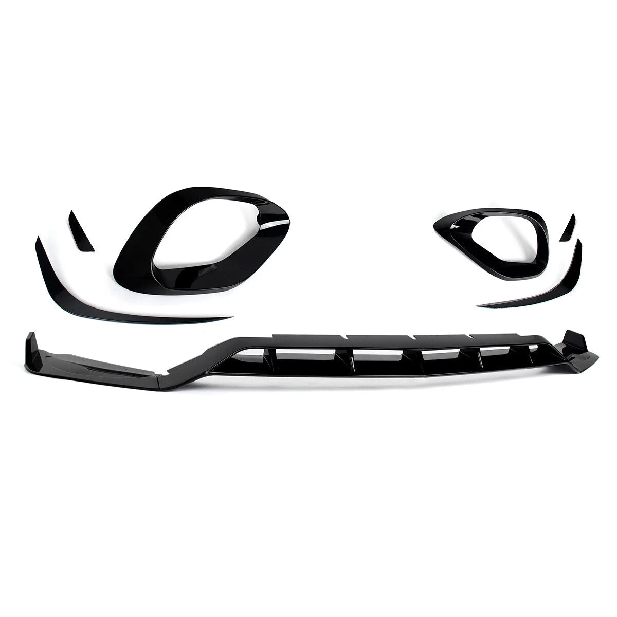 Gloss Black BRB Front Splitter Lip - Mercedes Benz C Class W206 C class 2021+