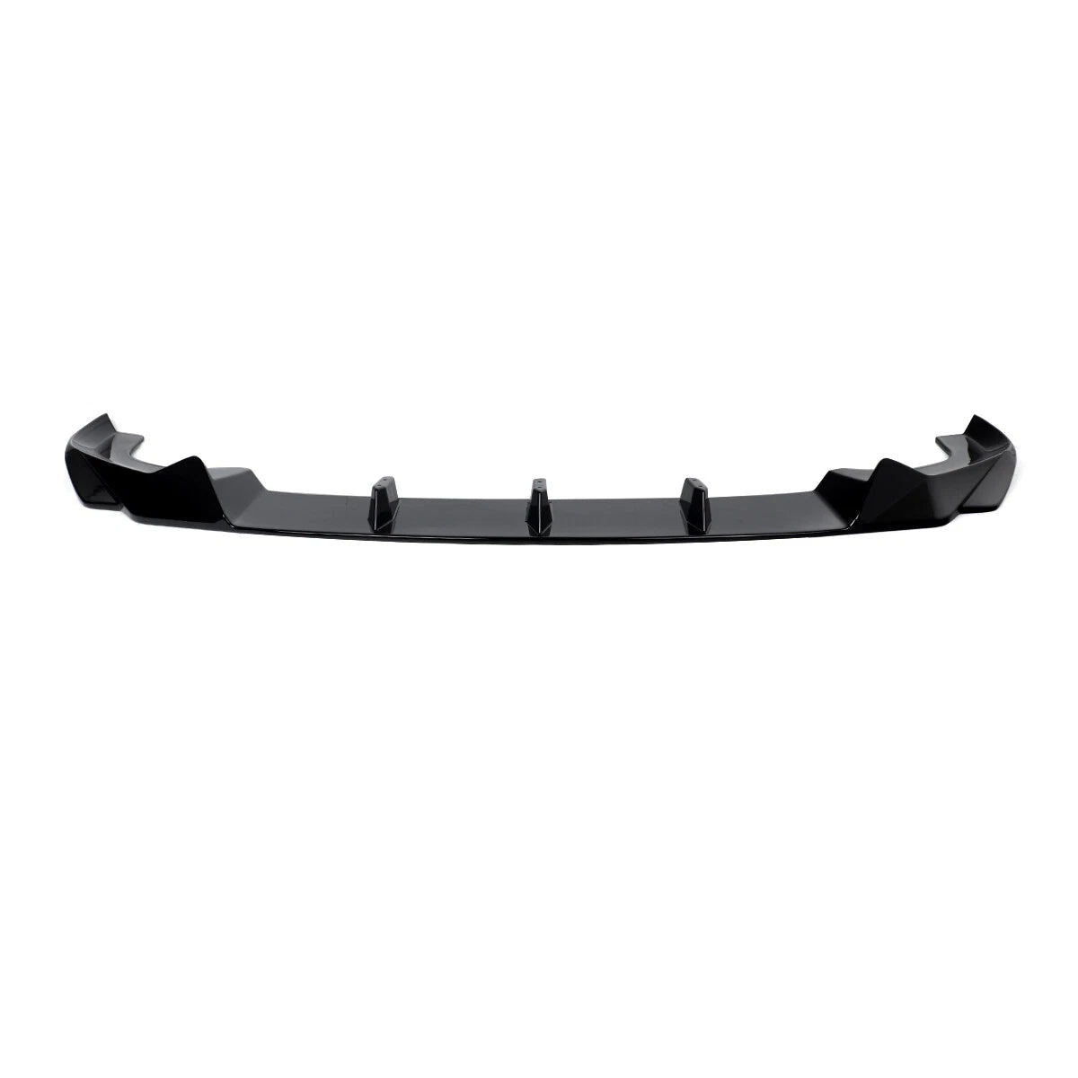 Gloss Black Front Bumper Spoiler Lip Splitter V2 - BMW 5 Series G60 G61 2024+