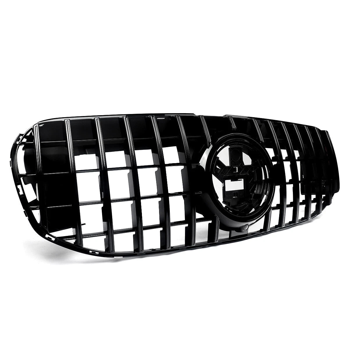 Gloss Black Front Grille W/ Camera - 2020+ Mercedes Benz X167 GLS450 GLS580