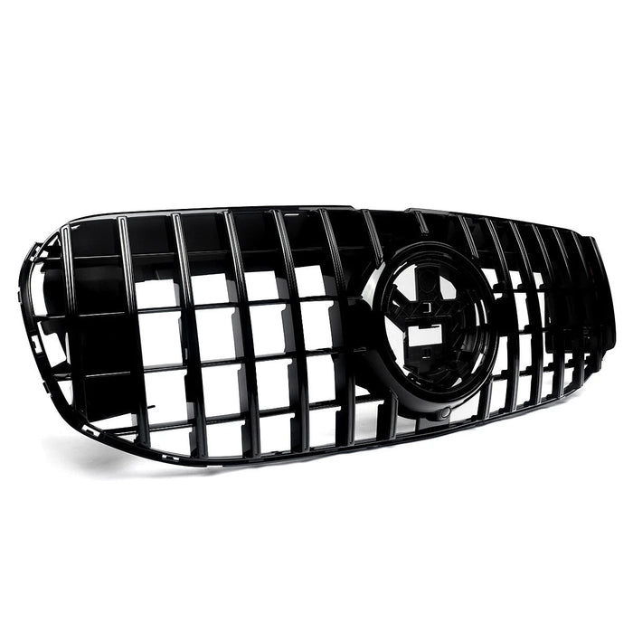 Gloss Black Front Grille W/ Camera - 2020+ Mercedes Benz X167 GLS450 GLS580