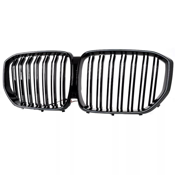 Gloss Black Front Grille W/ LED - BMW X5 X5M G05 2019-23 2022
