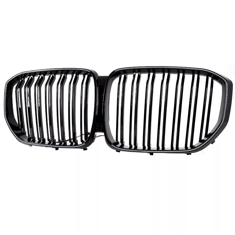 Gloss Black Front Grille W/ LED - BMW X5 X5M G05 2019-23 2022