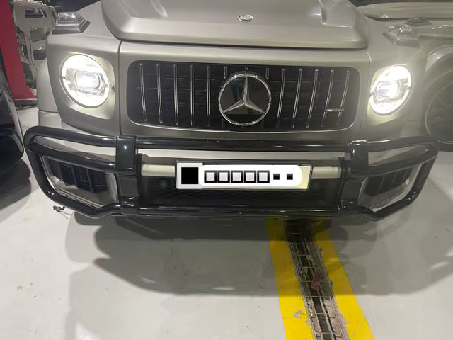 Gloss Black Front Guard Crash bar - Mercedess Benz W465 G Wagon 2024+ G63 Only