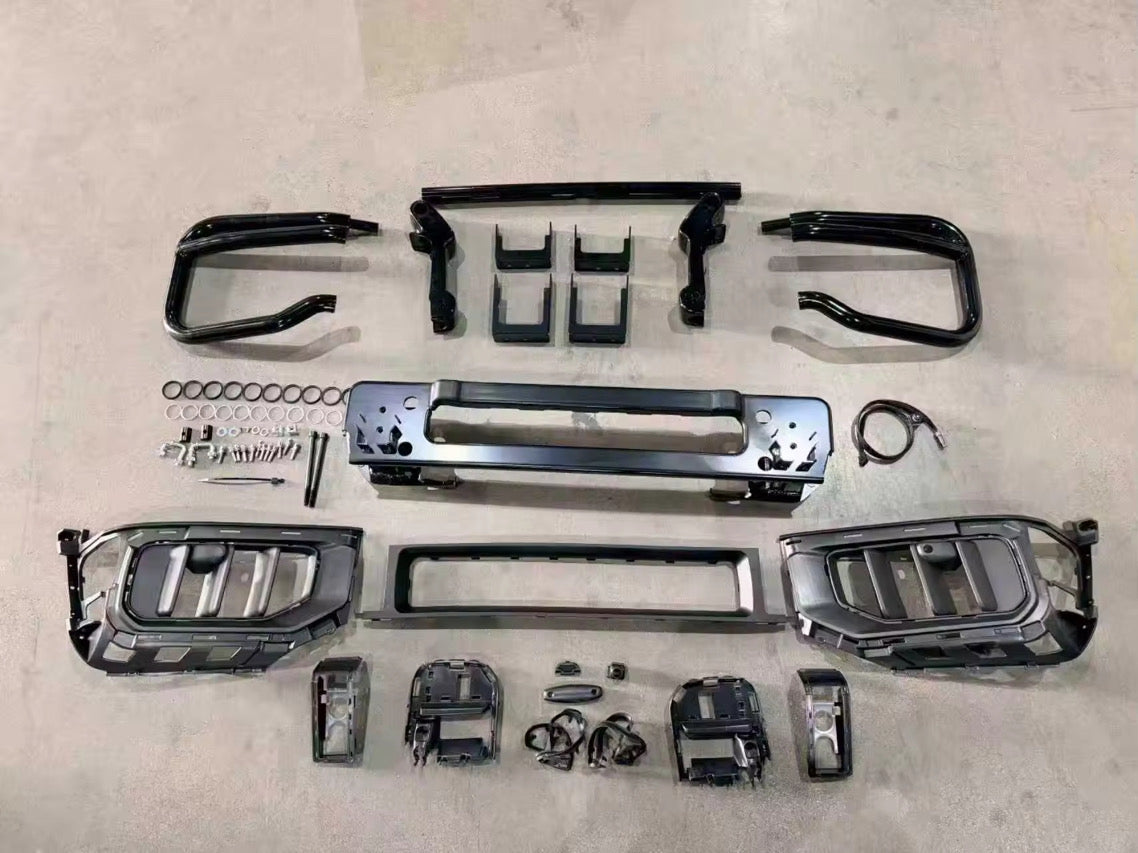 Gloss Black Front Guard Crash bar - Mercedess Benz W465 G Wagon 2024+ G63 Only