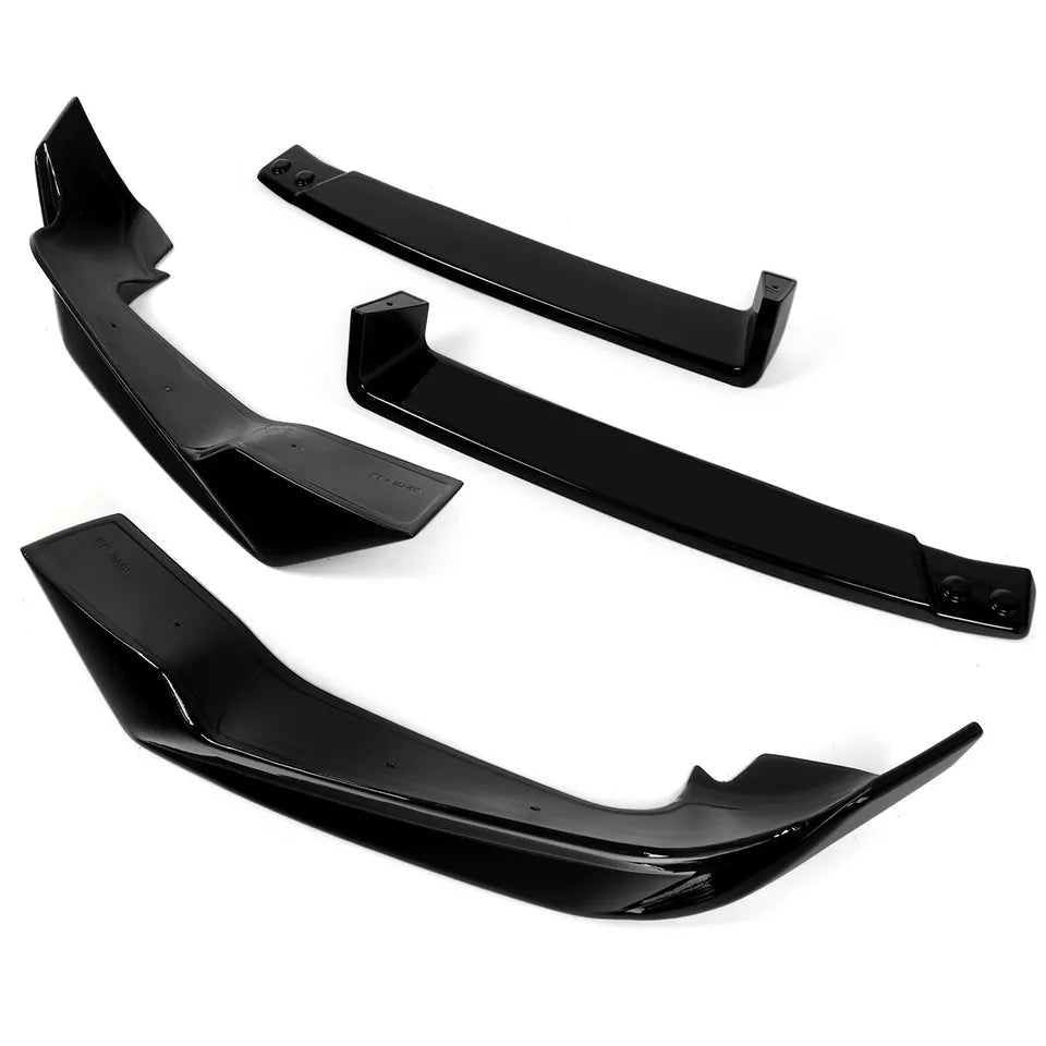 Gloss Black Front Splitter Lip - 2024-26 BMW X5 G05 M Sport LCI MP Style