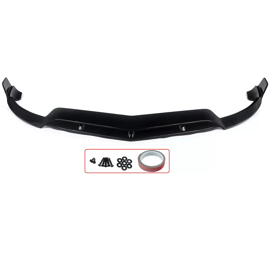 Gloss Black Front Splitter Lip - Mercedes Benz W207 C207 E400 2014-2016