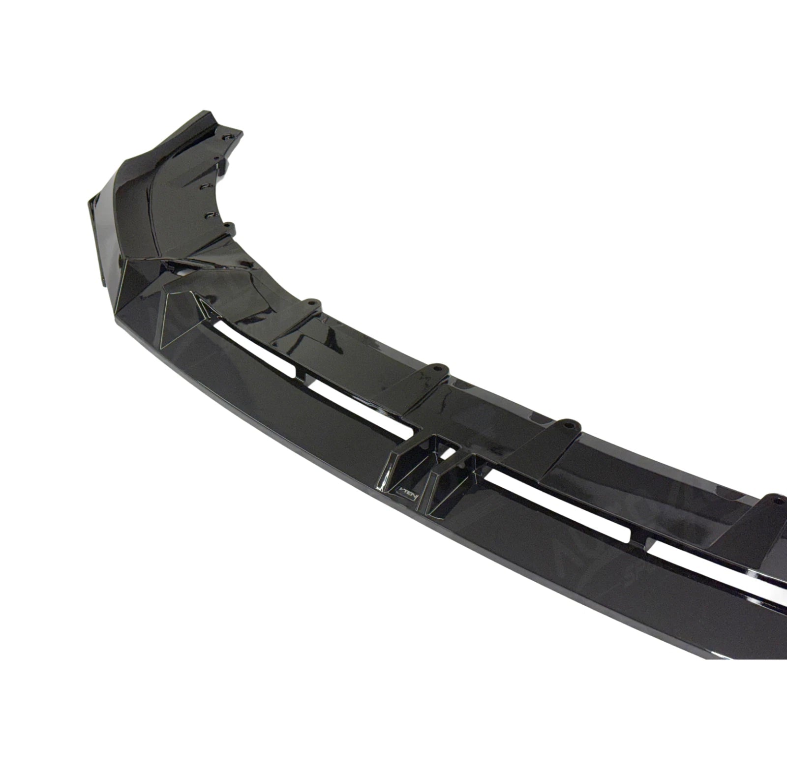 Gloss Black Front Splitter lip V1 - 2024+ BMW 5 Series G60 M Sport