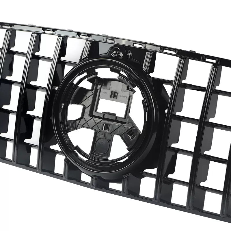 Gloss Black GTR Style Front Grille - Mercedes Benz GLE AMG W167