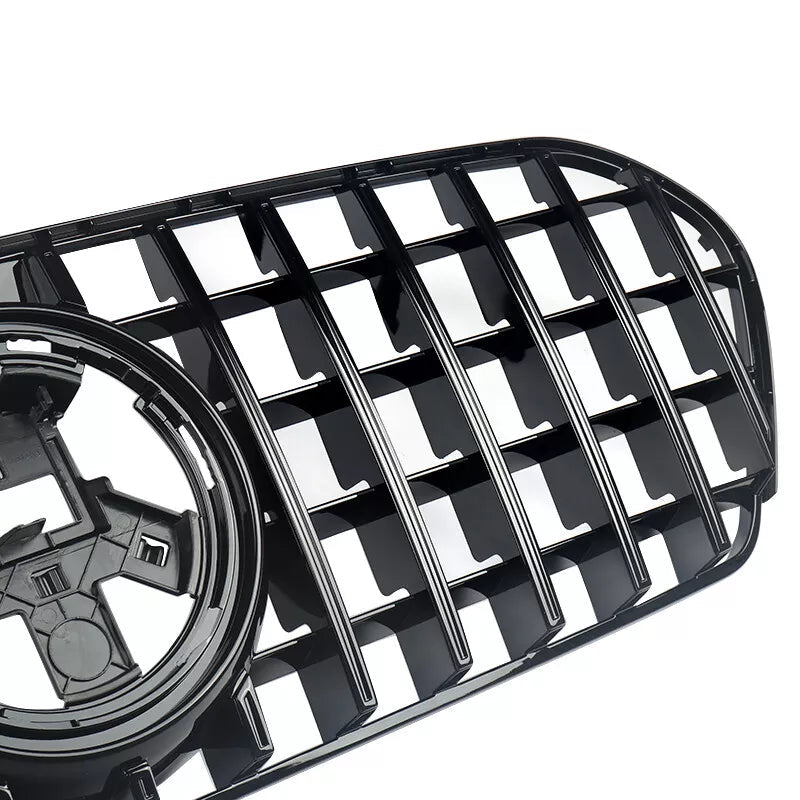 Gloss Black GTR Style Front Grille - Mercedes Benz GLE AMG W167