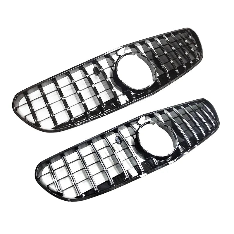 Gloss Black GT Style Front Grille - Mercedes S Class W217 2018+