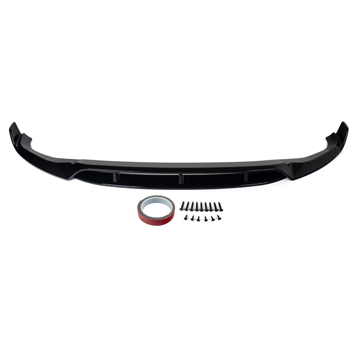 Gloss Black GT Style V2 Front Splitter Lip - 2023-26 BMW X7 G07 LCI M Sport