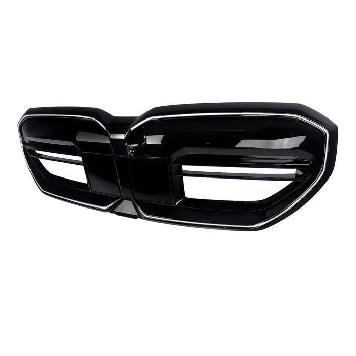 Gloss Black LED Front Kidney Grille - 2024+ BMW 5 Series I5 G60 G61 M60 Glossy Black