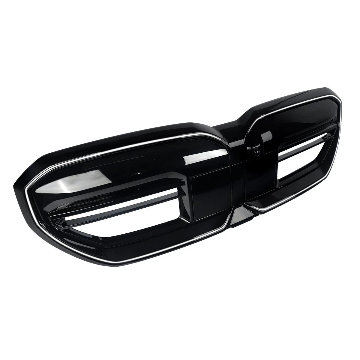 Gloss Black LED Front Kidney Grille - 2024+ BMW 5 Series I5 G60 G61 M60 Glossy Black