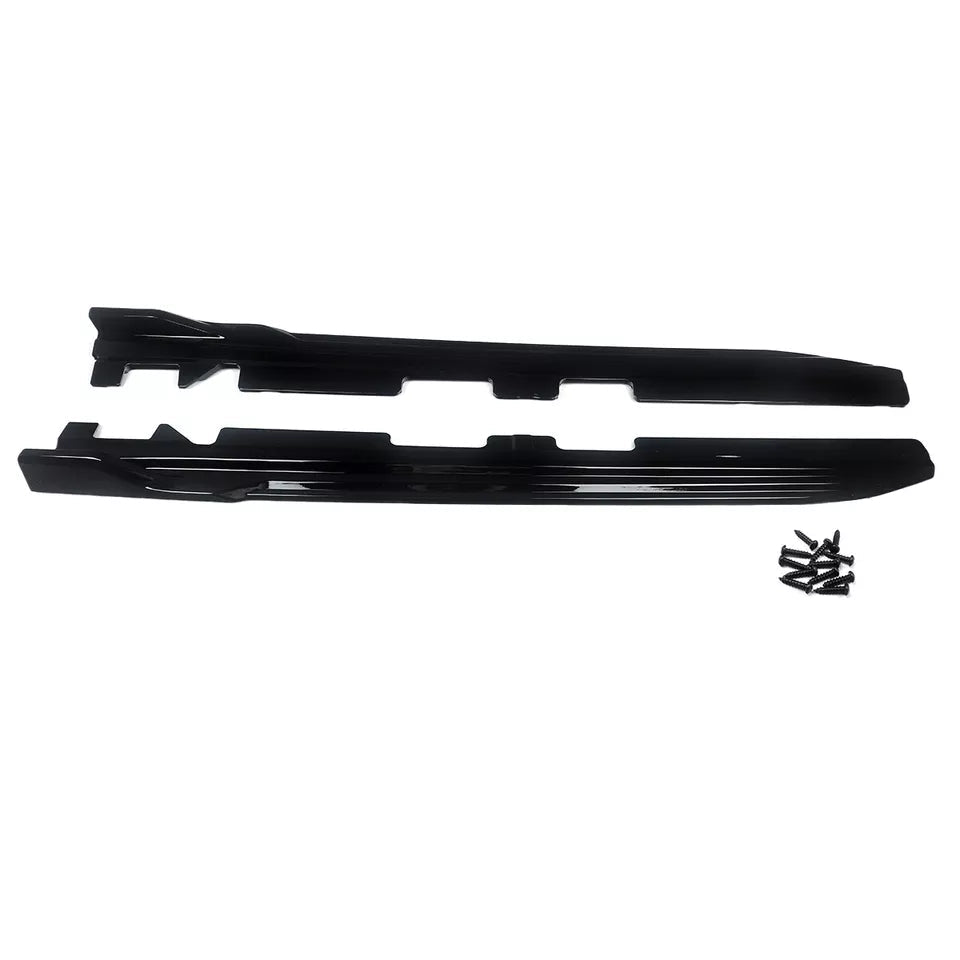 Gloss Black Side Skirts - BMW X3 X3M G01 X4 X4M G02