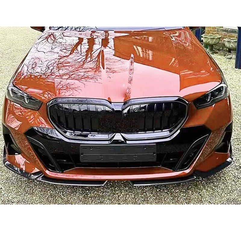 Gloss black MP style Front lip - 2024-2025 BMW G60 530i 540i i5 M Sport