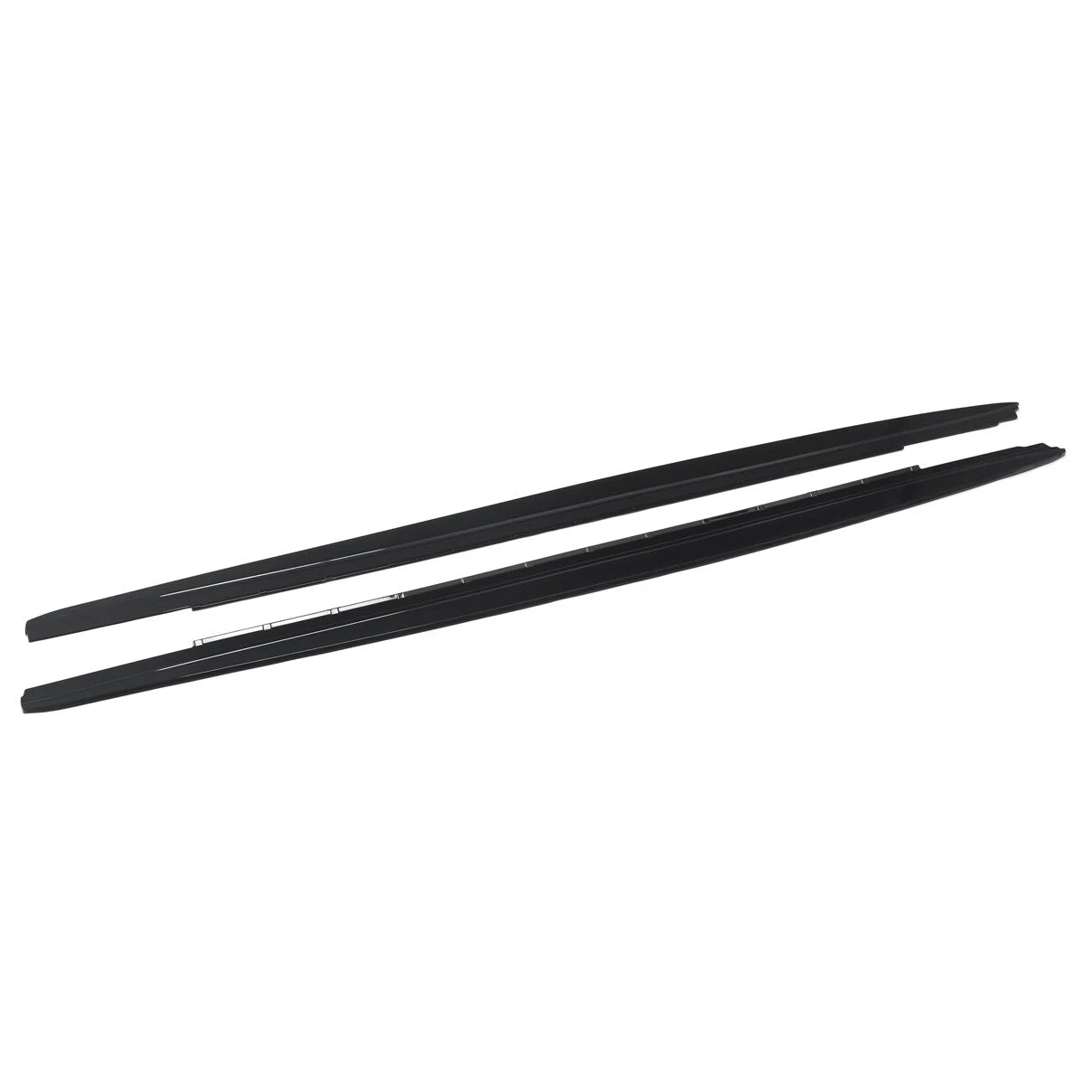 Gloss black Side skirt Extensions - BMW G30 G31 5 Series M Sport 2017-2023