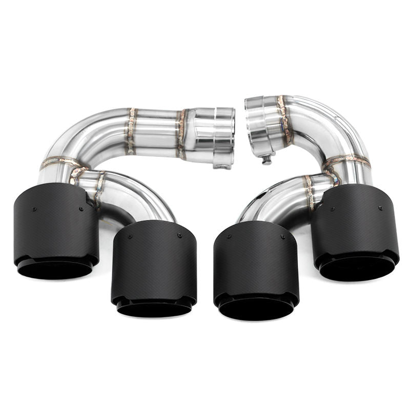 Carbon Fiber Exhaust Tip V2 - BMW X5 X6 X7 G05 G06 G07