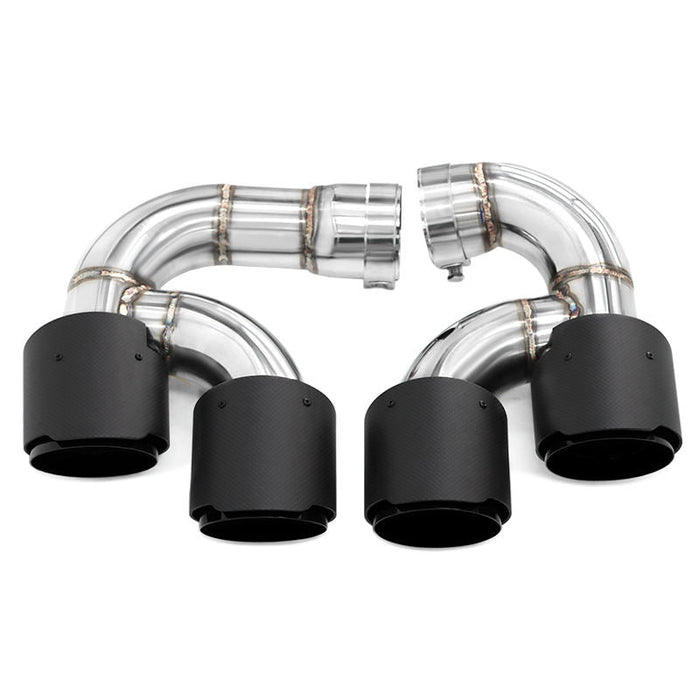 Carbon Fiber Exhaust Tip V2 - BMW X5 X6 X7 G05 G06 G07