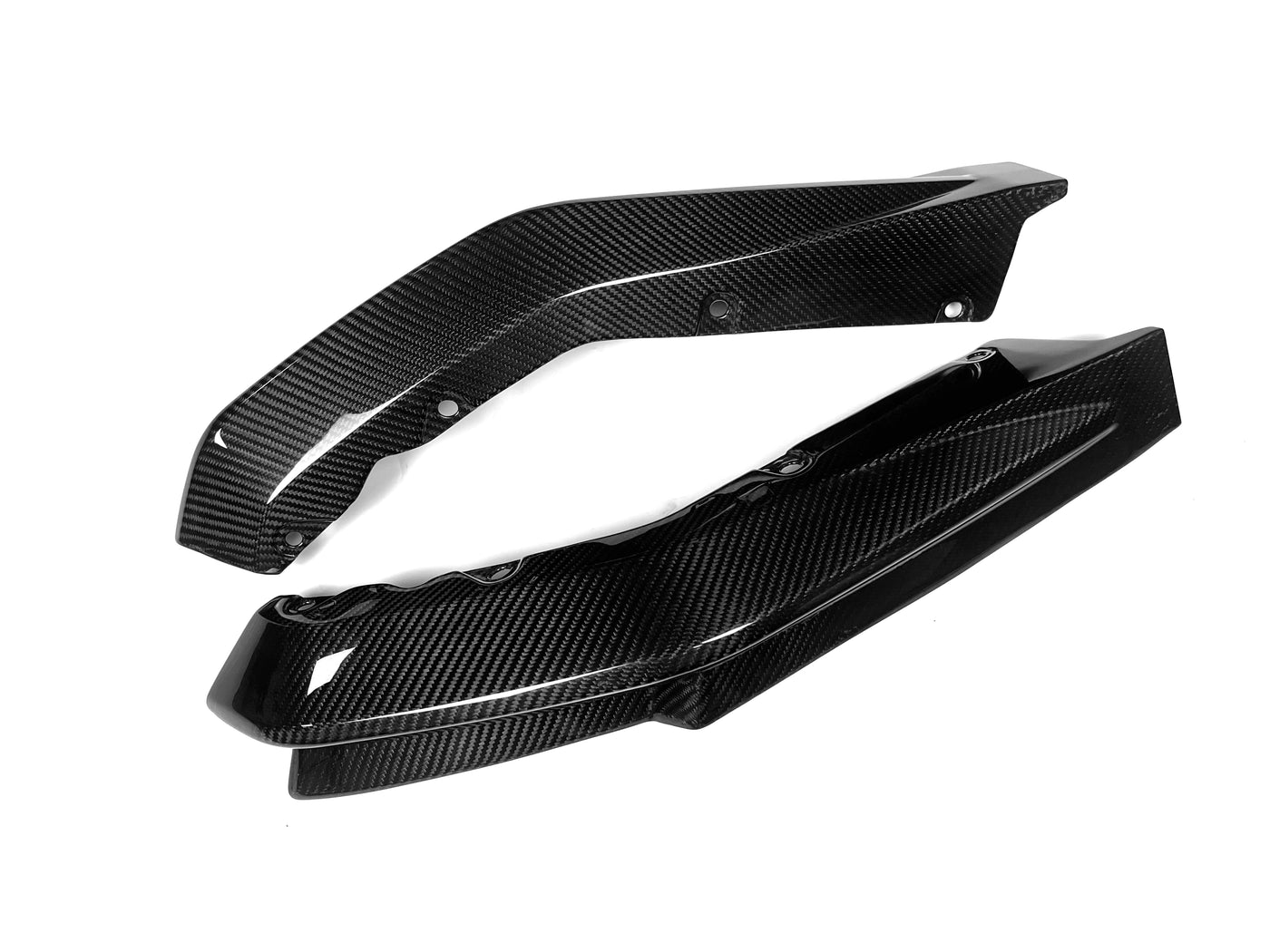 G8X OEM STYLE CARBON FIBER REAR SPLITTERS