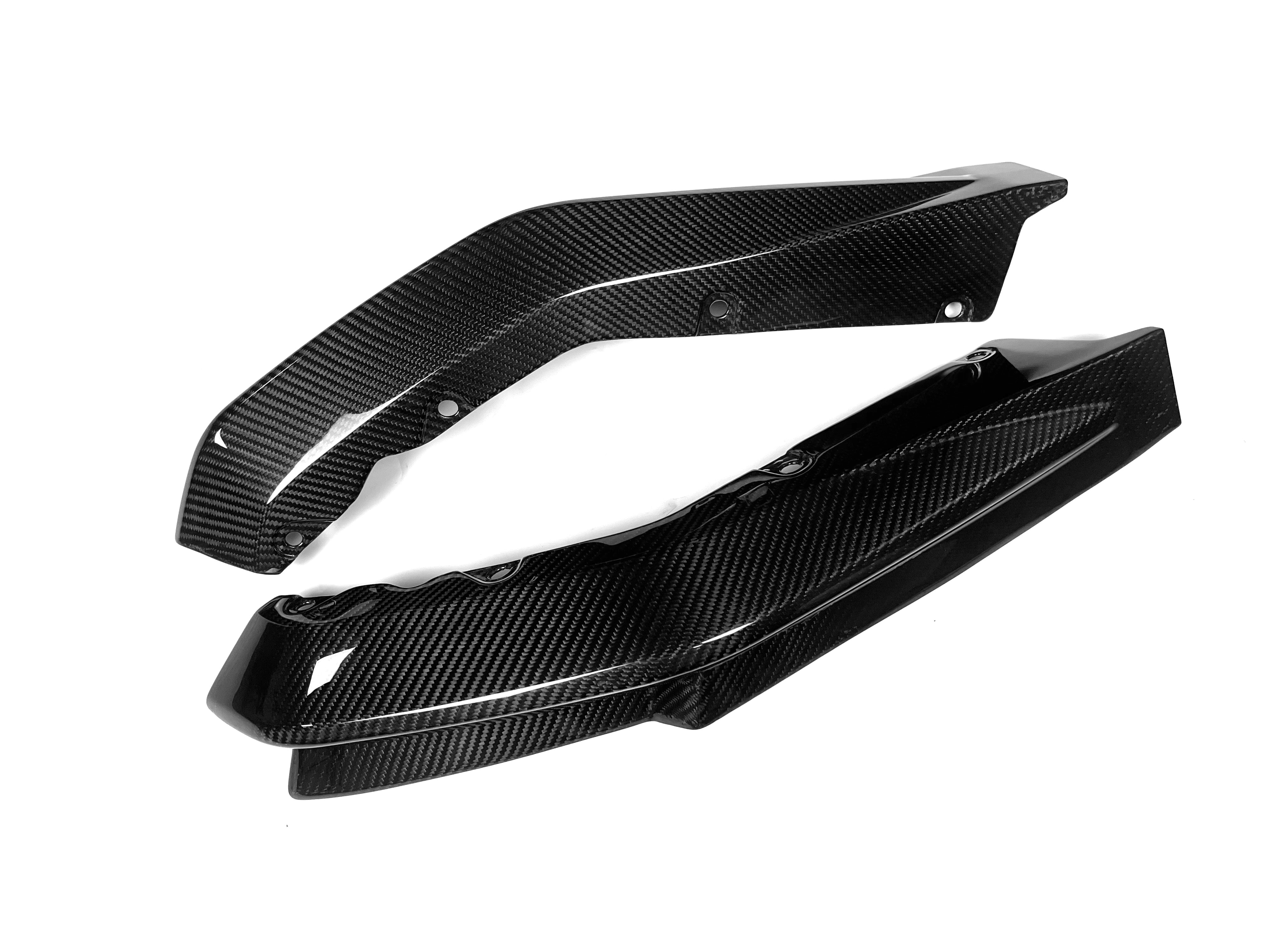 G8X OEM STYLE CARBON FIBER REAR SPLITTERS