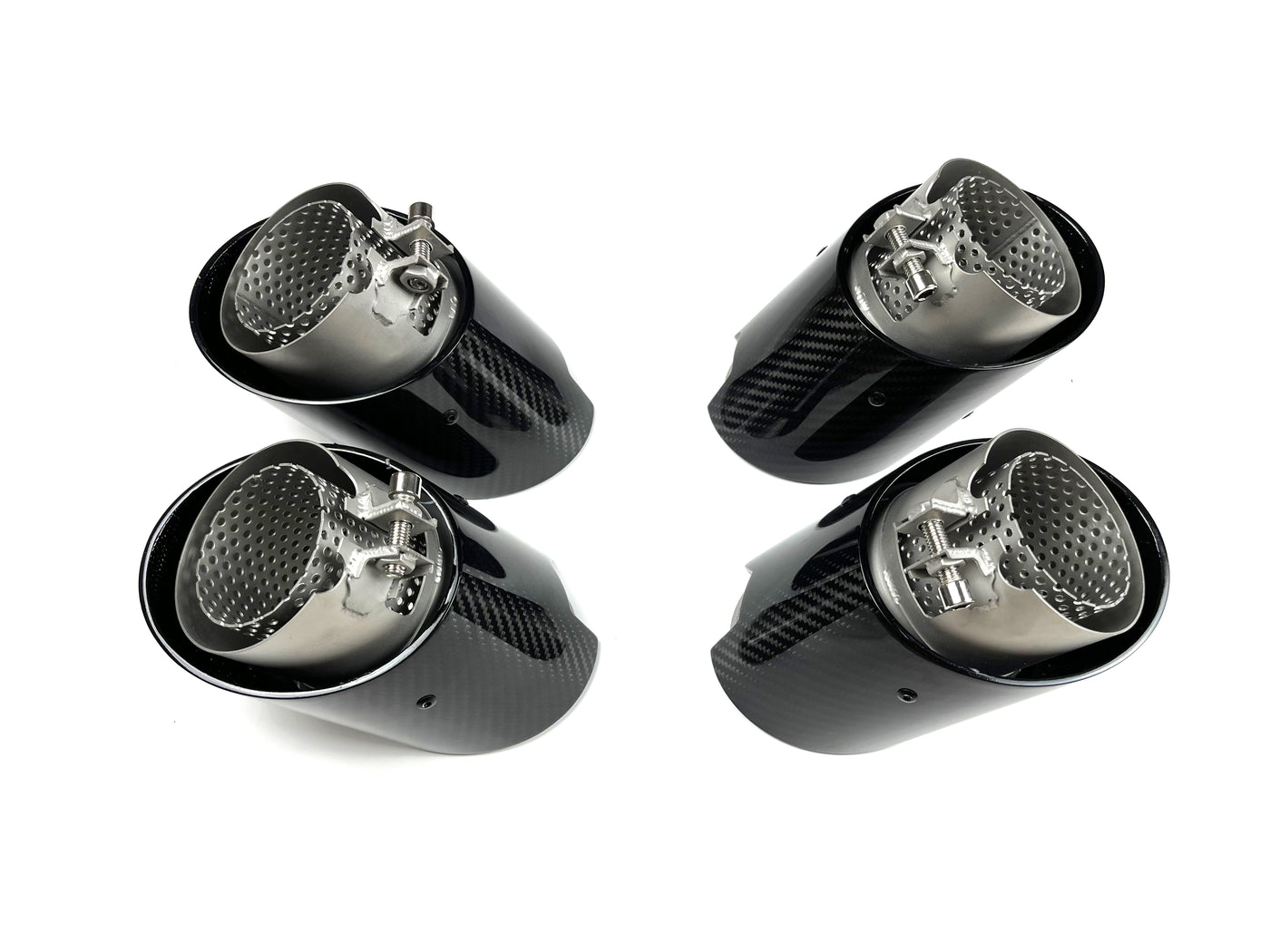 G80/G82/G87 Carbon Fiber M Performance Exhaust Tips - SET