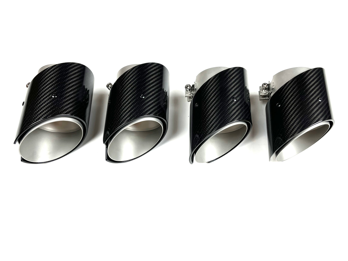 G80/G82/G87 Carbon Fiber M Performance Exhaust Tips - SET