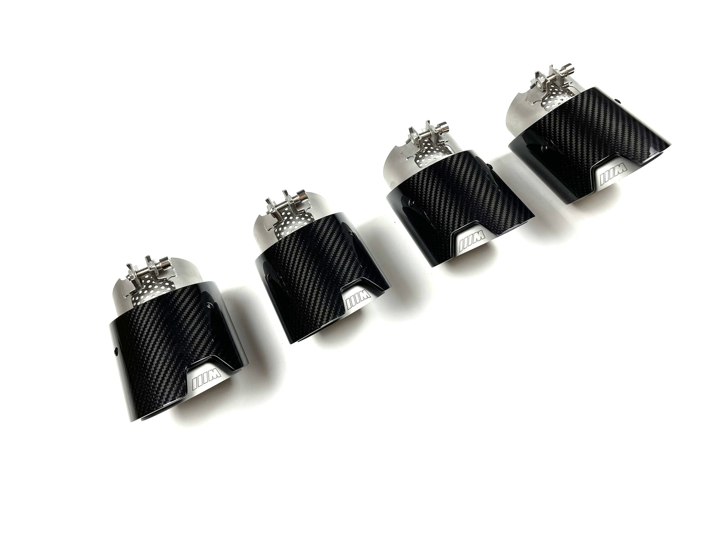 G80/G82/G87 Carbon Fiber M Performance Exhaust Tips - SET